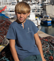 Boys' Button-Neck T-shirt Finestretes