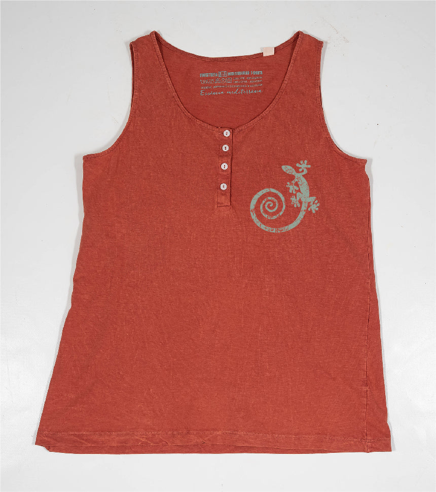 Camiseta de tirantes Mujer Cargolat - arcilla