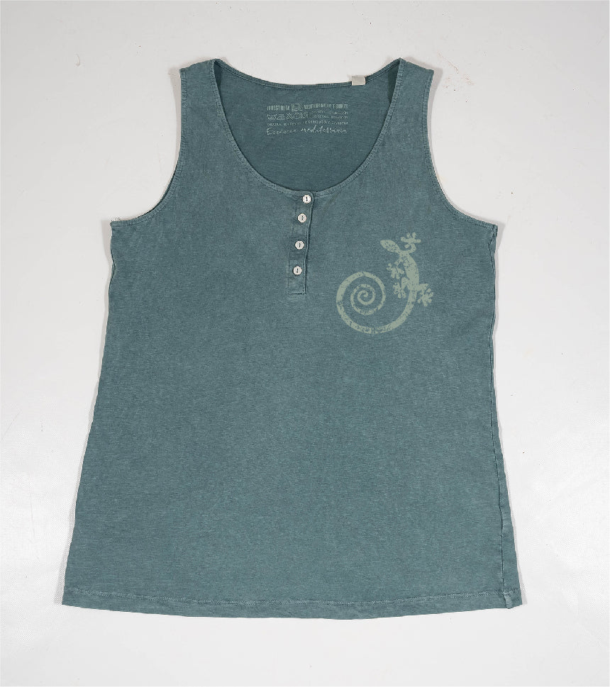 Camiseta de tirantes Mujer Cargolat - esmeralda