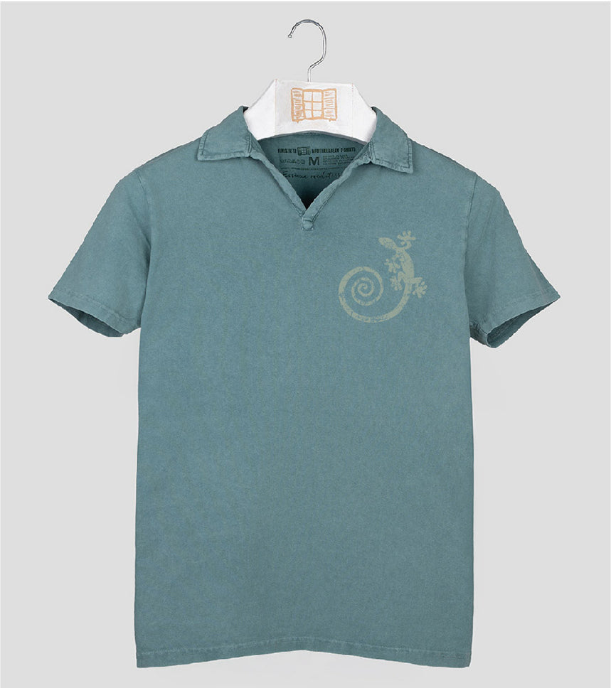 Polo manga corta Hombre Cargolat - esmeralda
