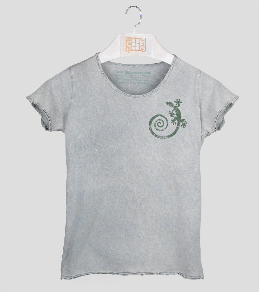 Camiseta manga corta Mujer Cargolat - gris