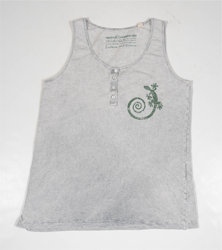 Camiseta de tirantes Mujer Cargolat - gris