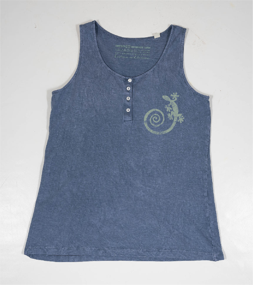 Camiseta de tirantes Mujer Cargolat - indigo