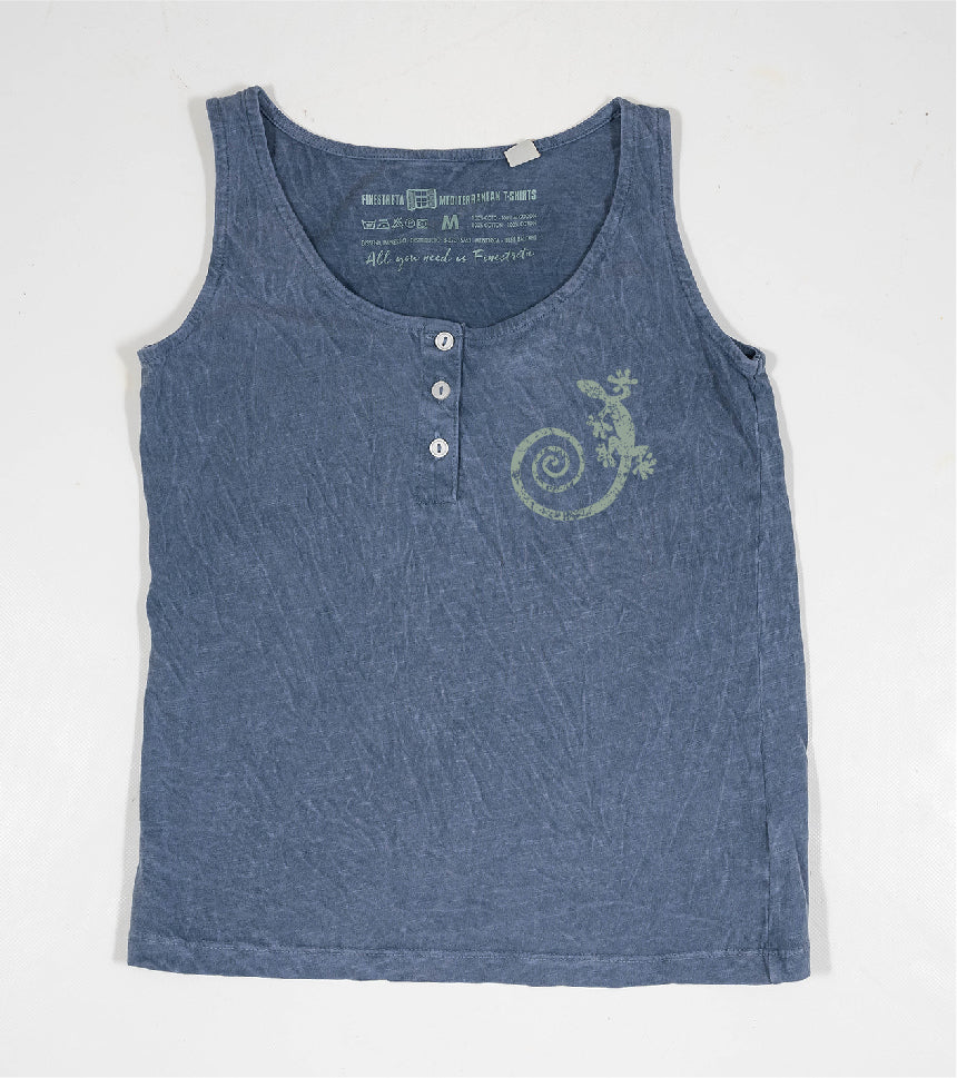 Camiseta de tirantes Niña Cargolat - indigo