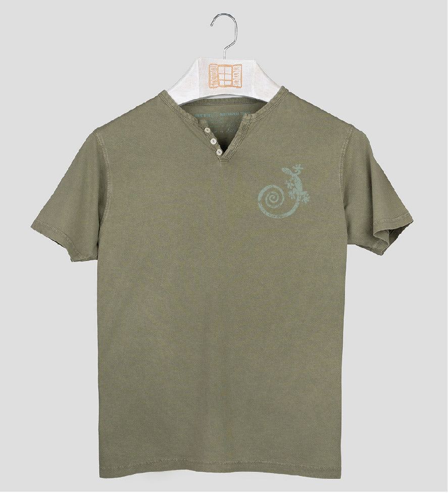 Camiseta cuello botones Cargolat