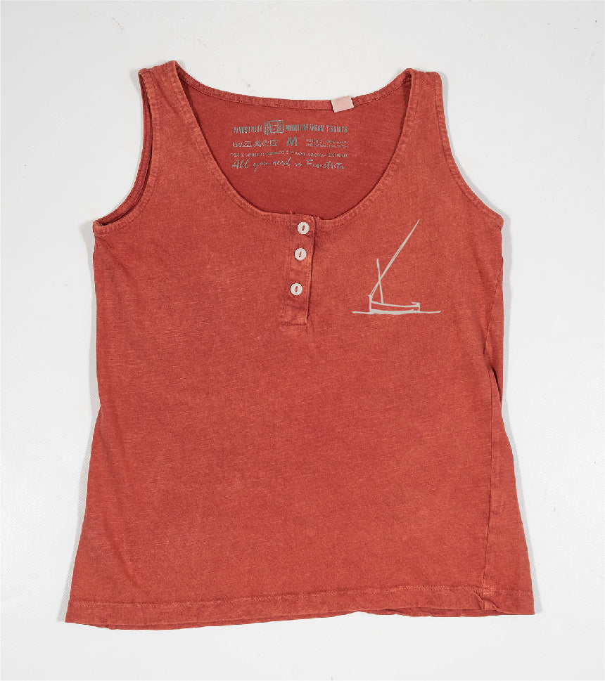 Camiseta de tirantes Niña Redossa - arcilla