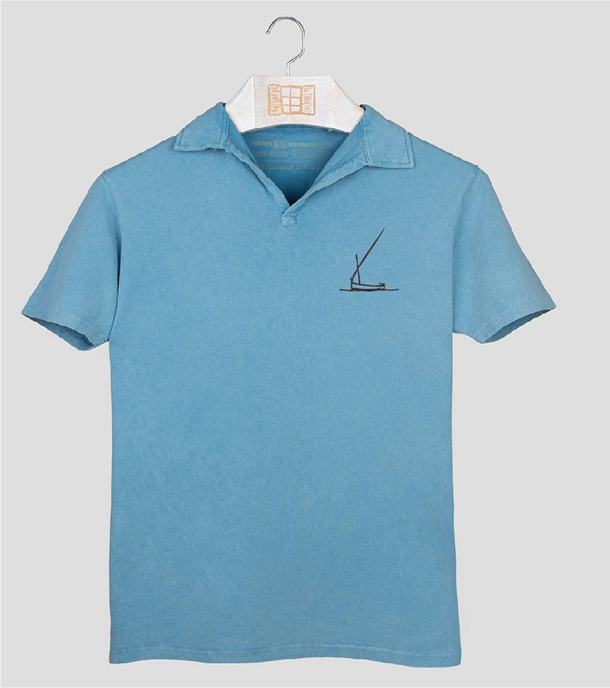 Polo manga corta Hombre Redossa - aqua