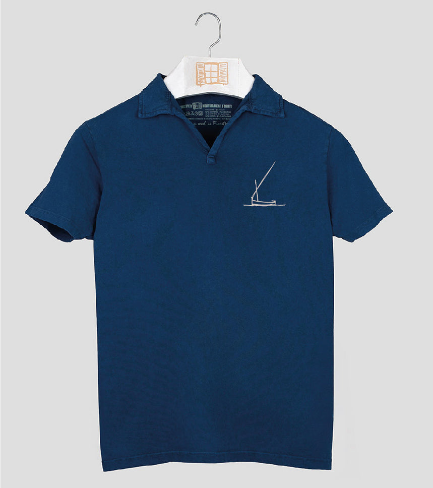 Polo manga corta Hombre Redossa - azul-marino