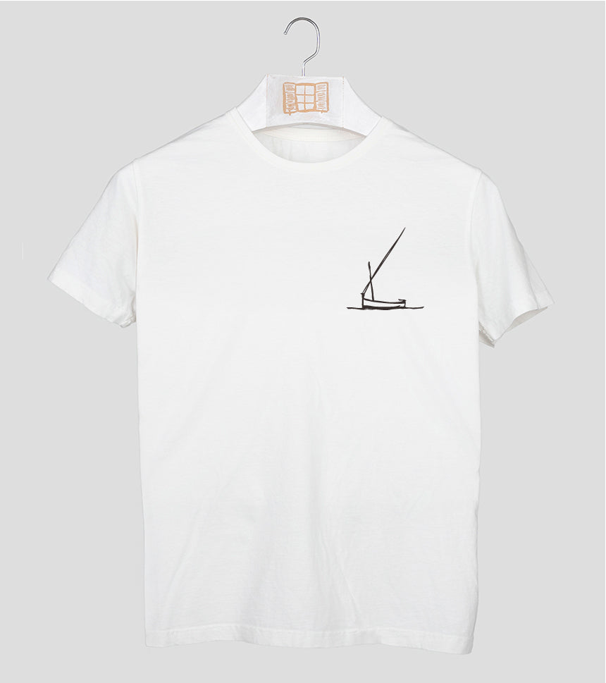 Camiseta manga corta Redossa - crudo