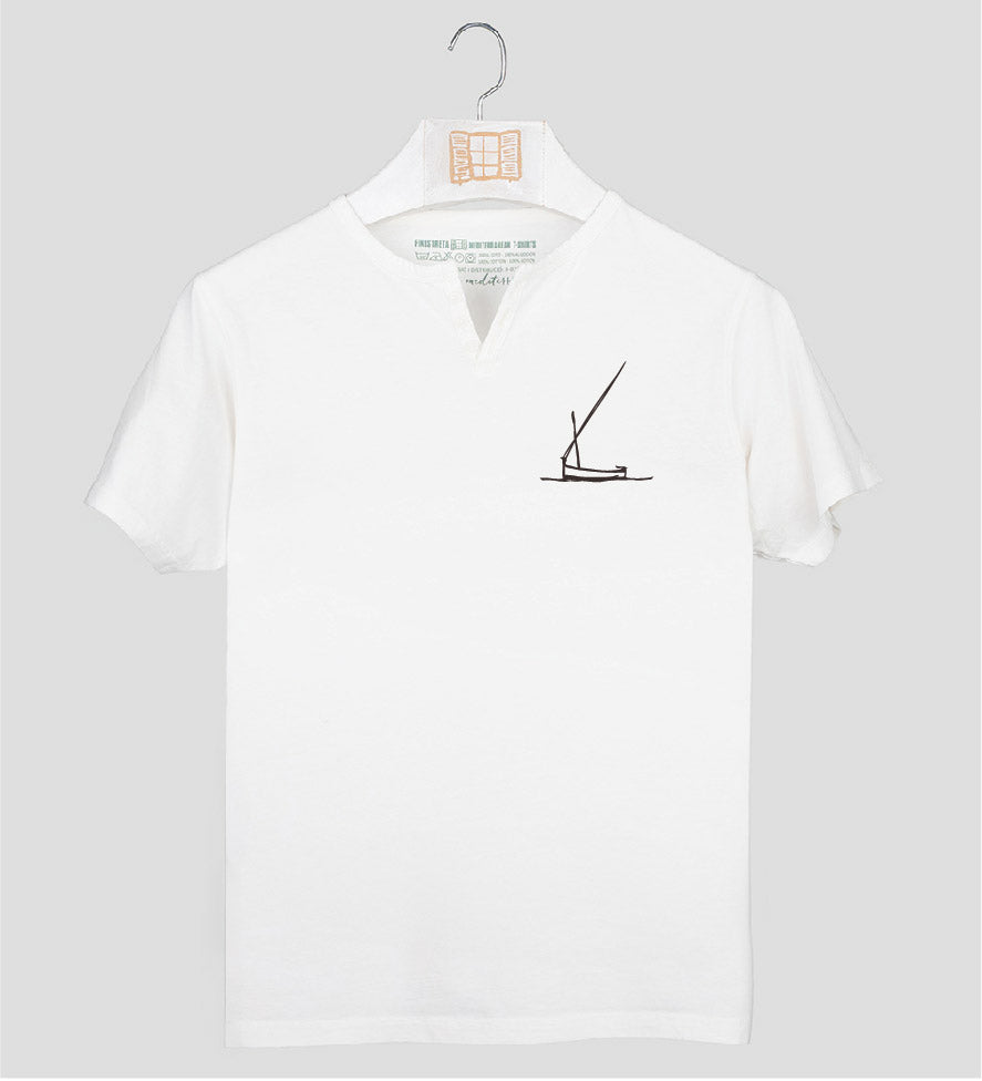 Camiseta cuello botones Redossa