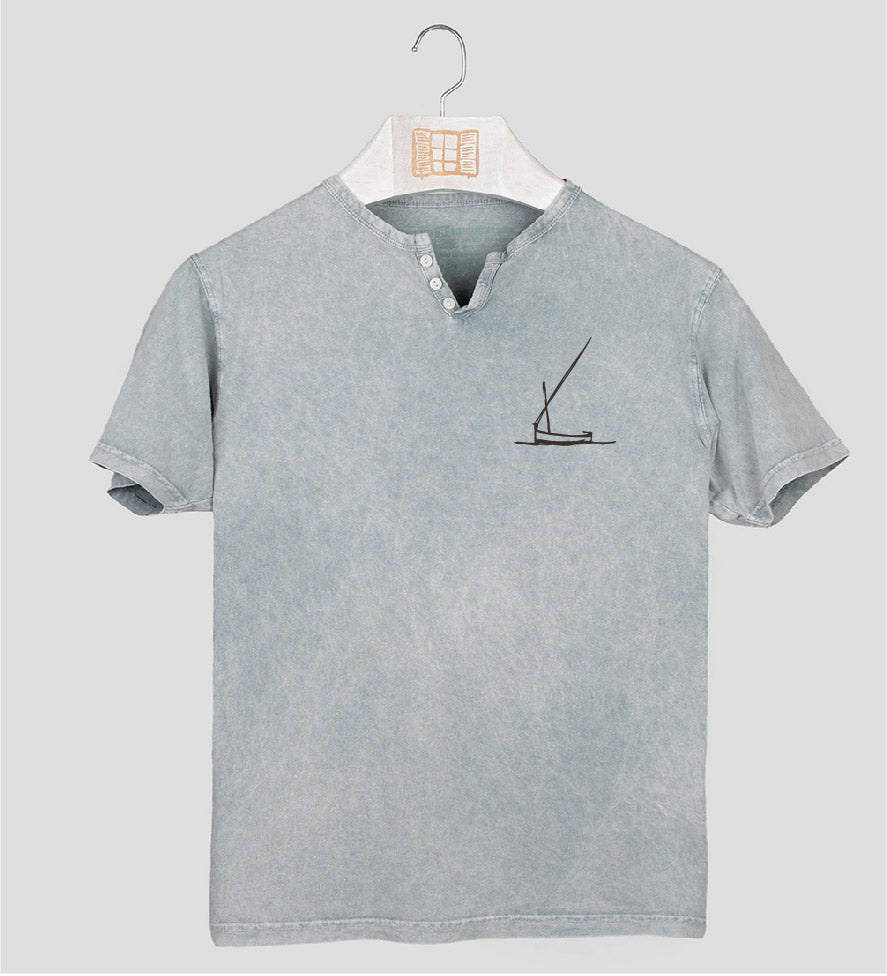 Camiseta cuello botones Redossa