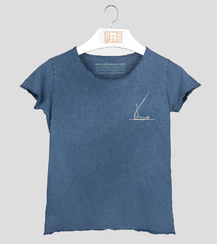 Camiseta manga corta Mujer Redossa - indigo