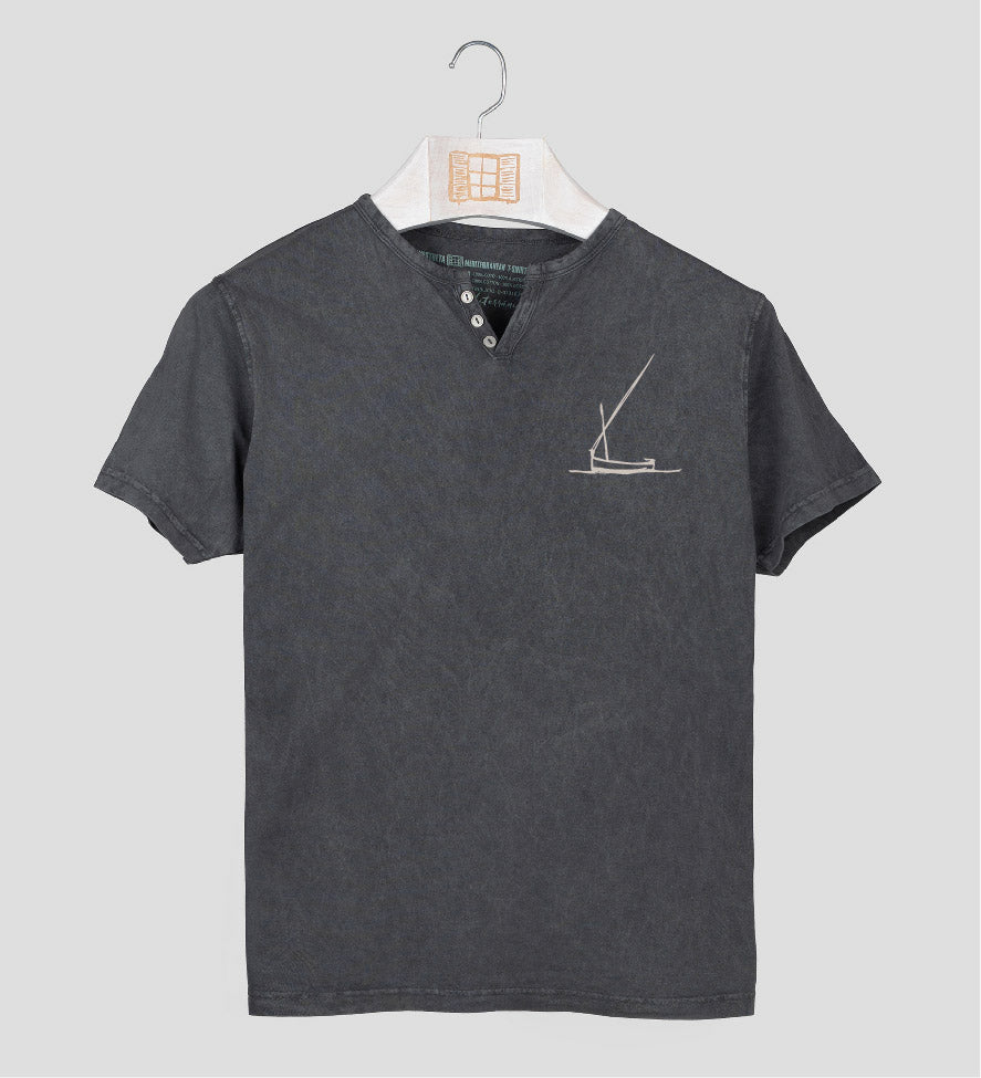 Camiseta cuello botones Redossa
