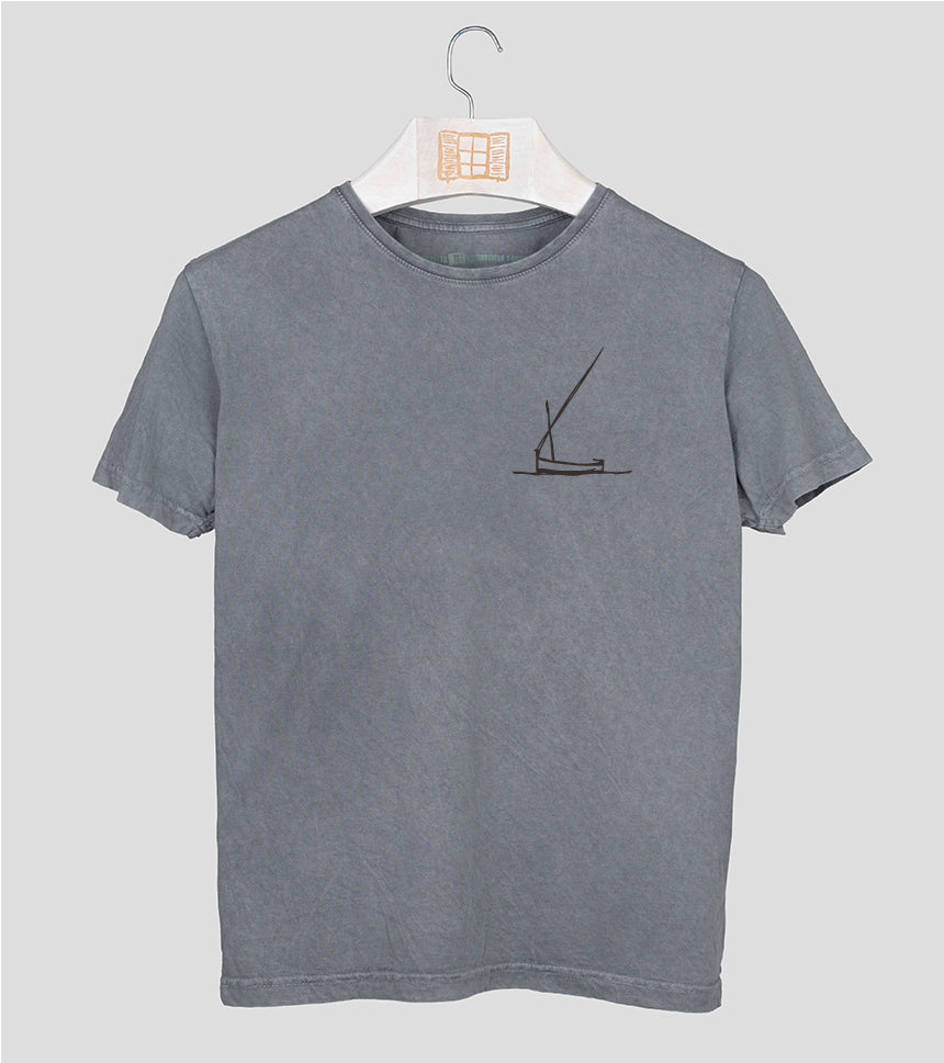 Camiseta manga corta Redossa - piedra