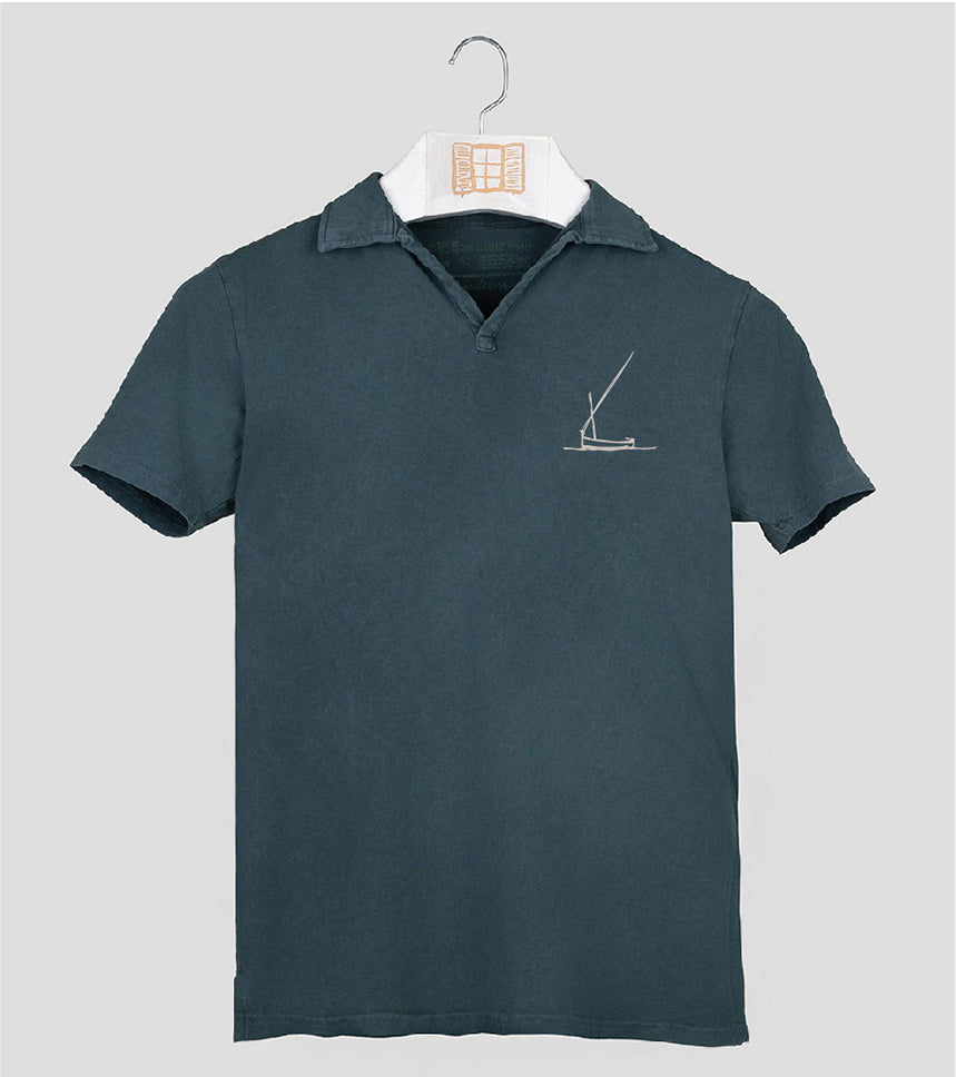 Polo manga corta Hombre Redossa - plomo