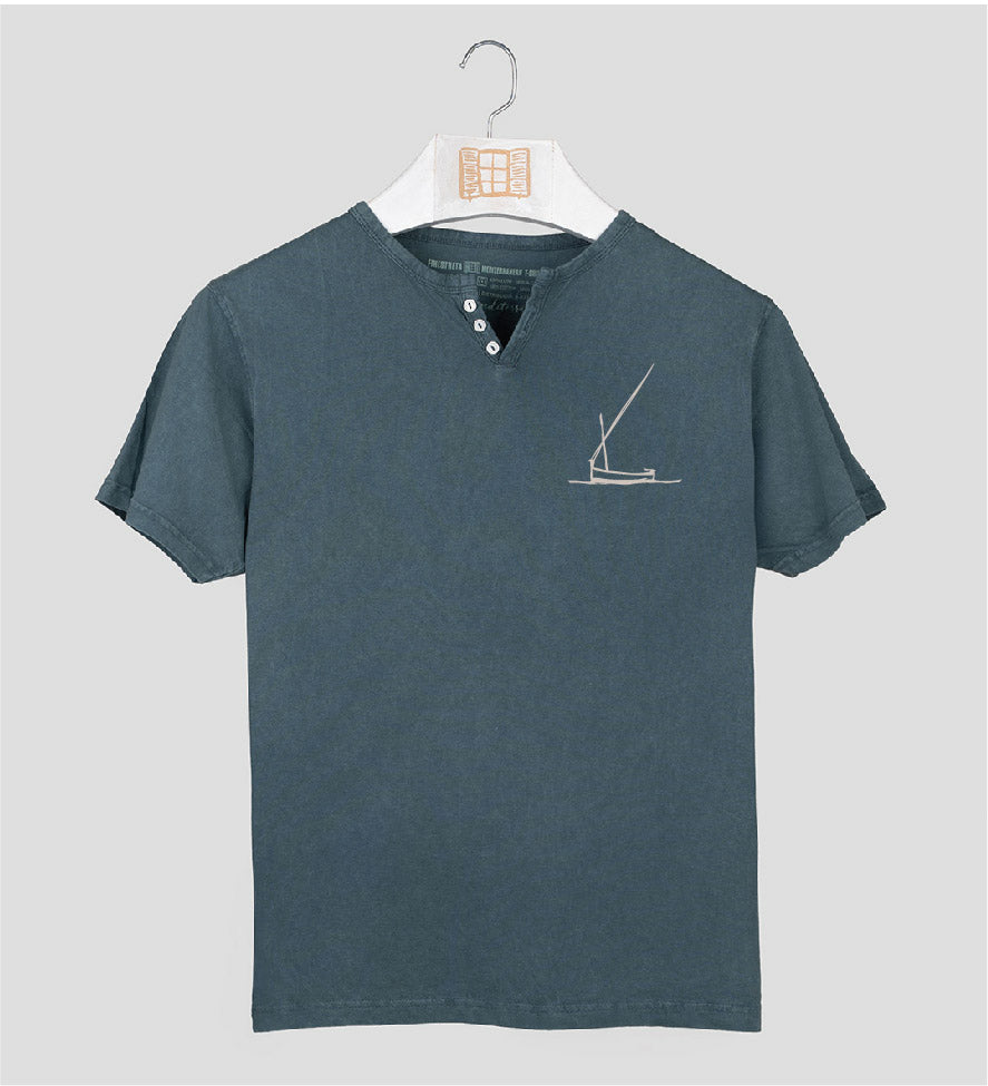 Camiseta cuello botones Redossa