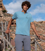 Camiseta cuello botones Redossa