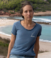 Redossa V-neck T-shirt for Women