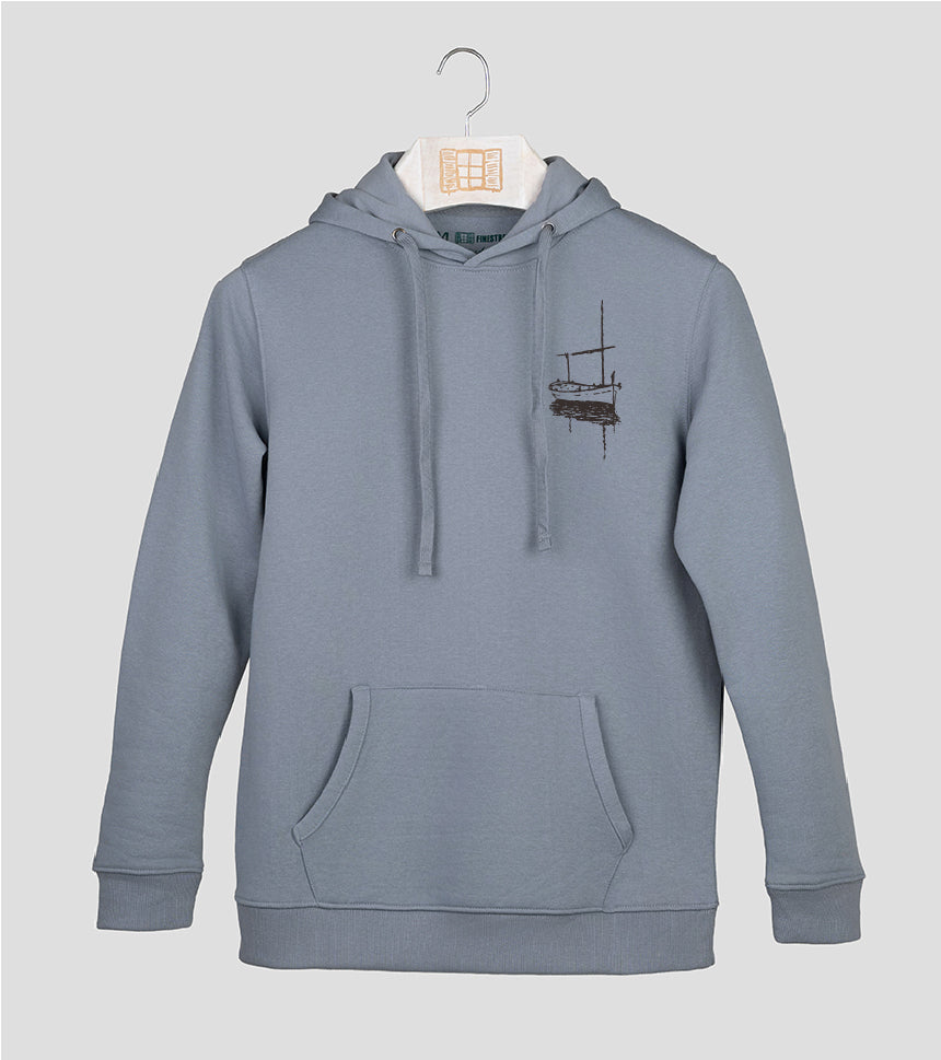 Sudadera Besitos - cielo