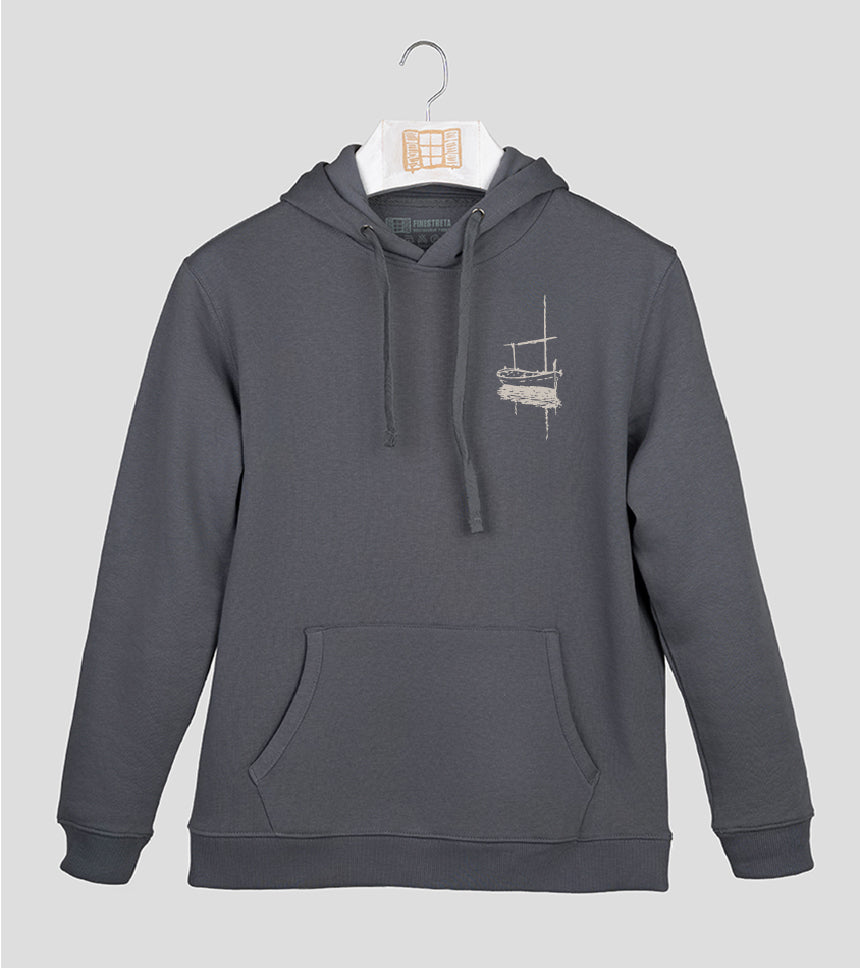 Sudadera Besitos - marengo