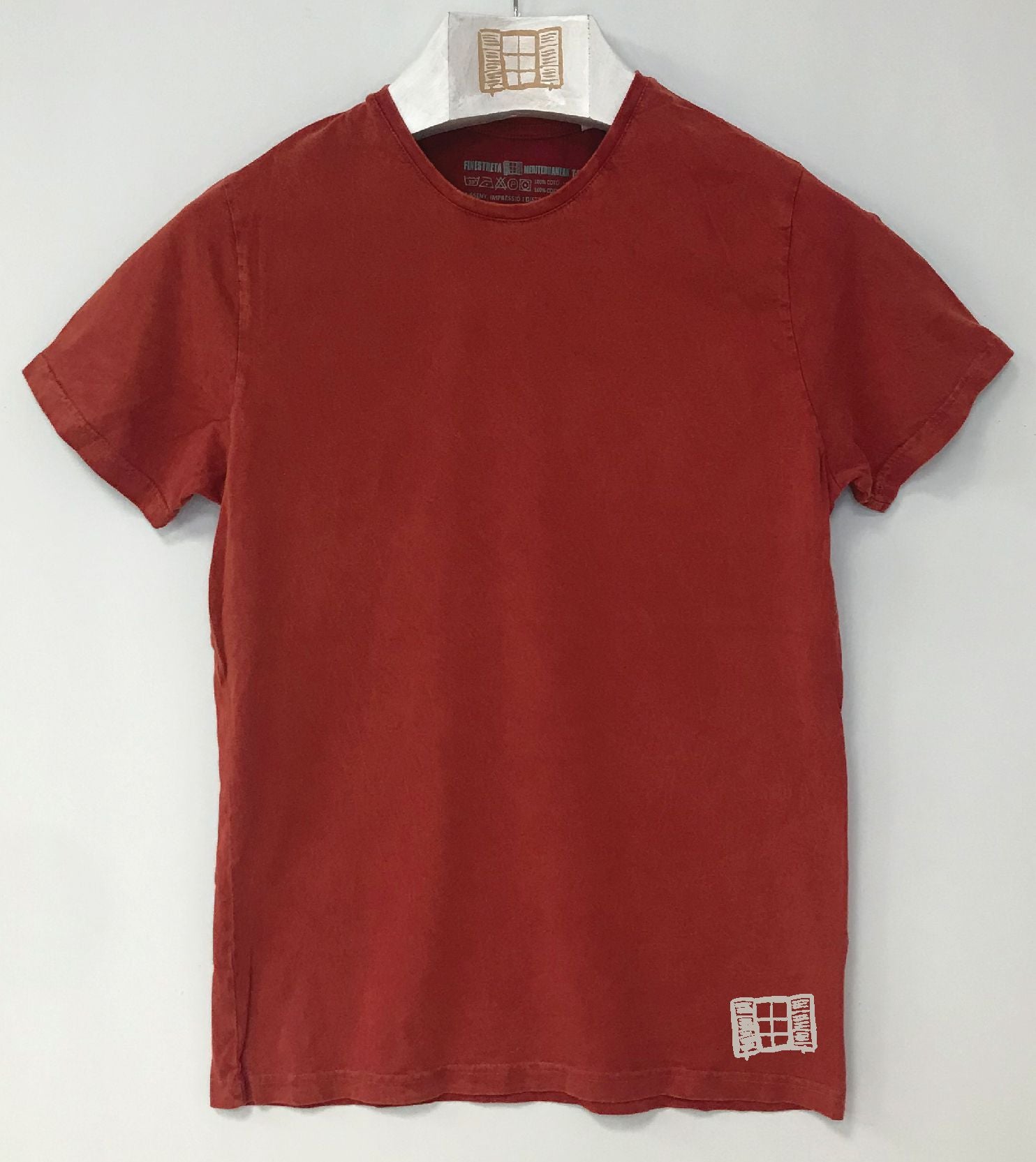 Camiseta manga corta Buida - arcilla