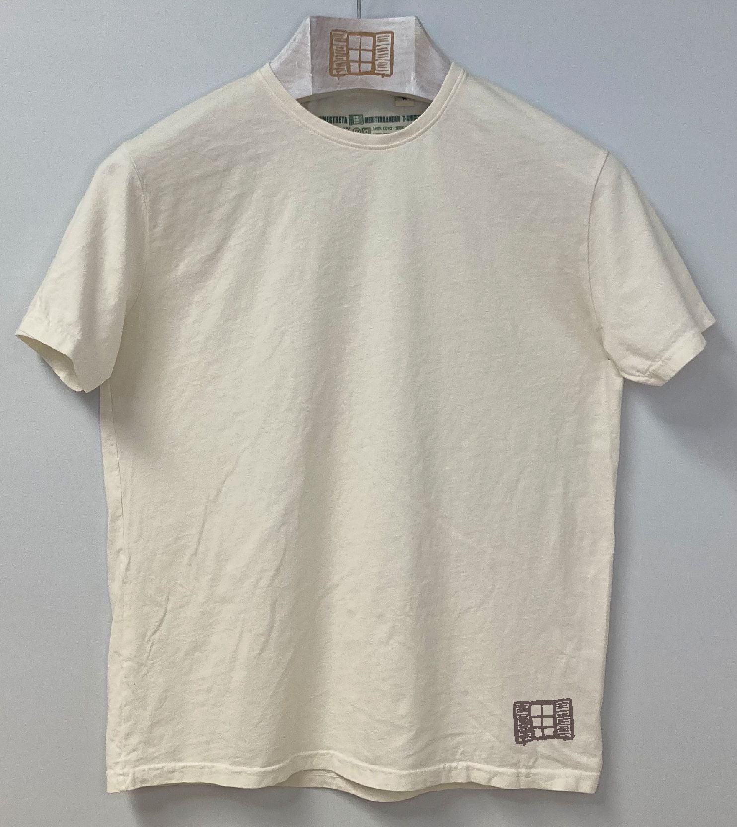 Camiseta manga corta Buida - crudo