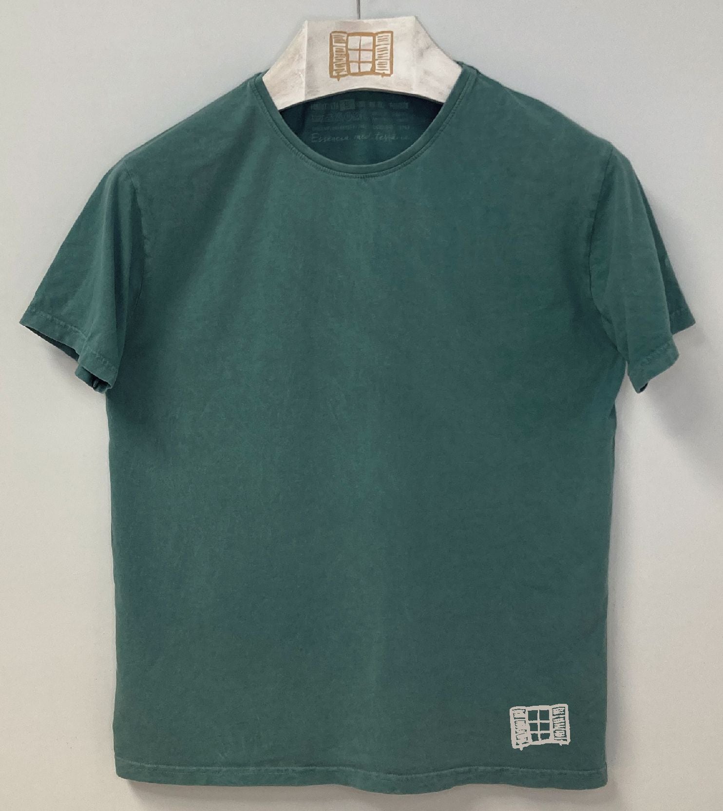 Camiseta manga corta Buida - esmeralda