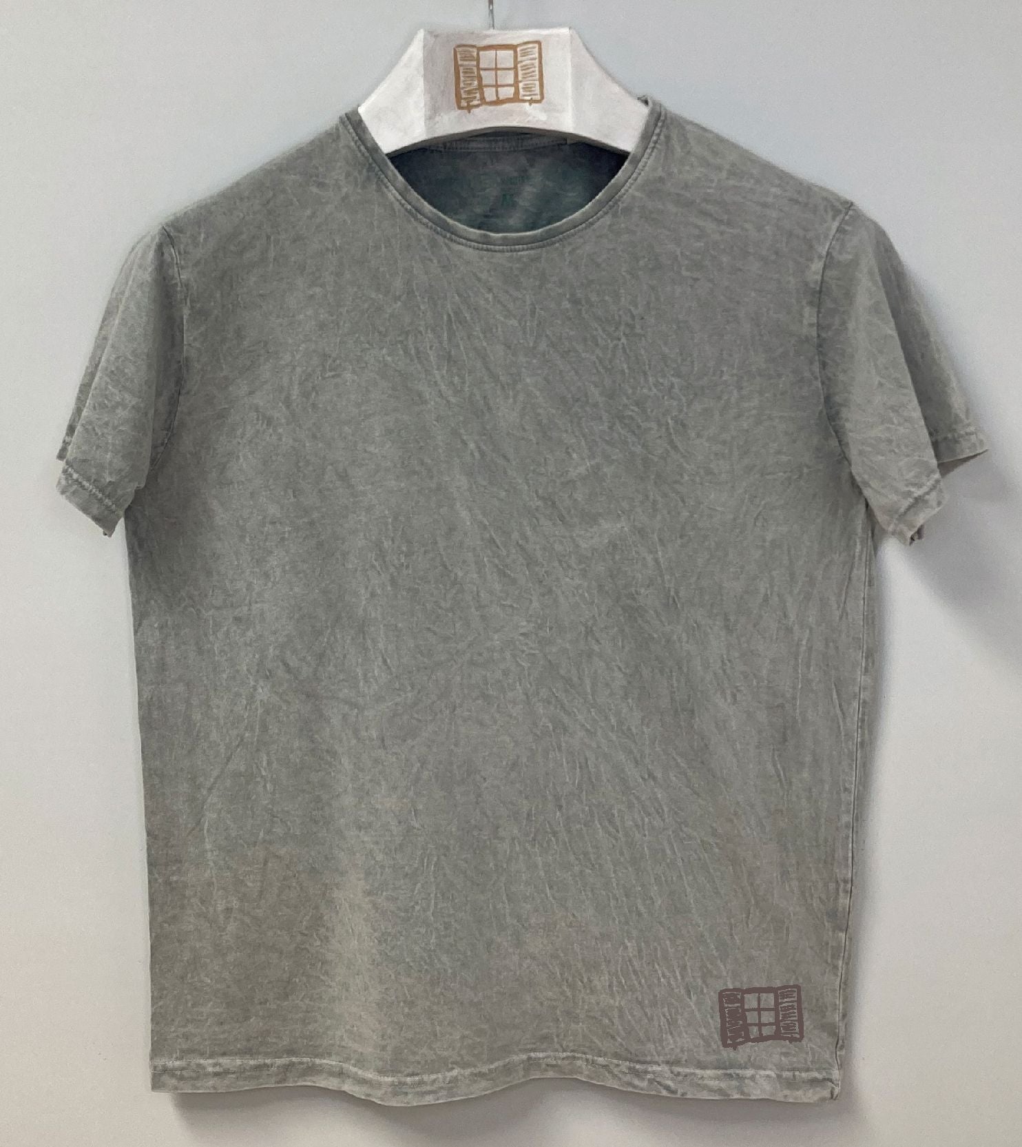 Camiseta manga corta Buida - gris