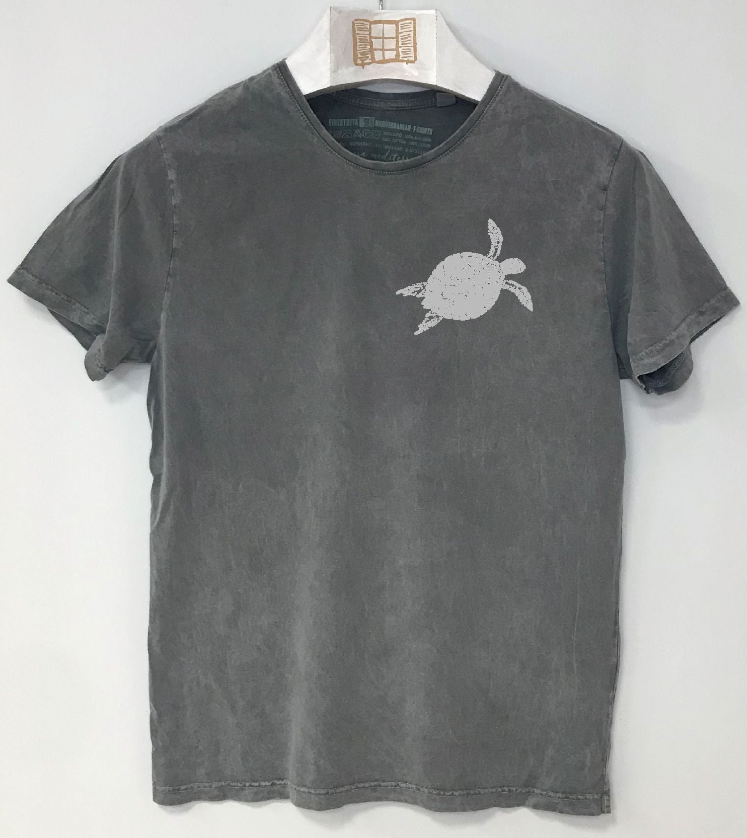 Camiseta manga corta Reserva - piedra