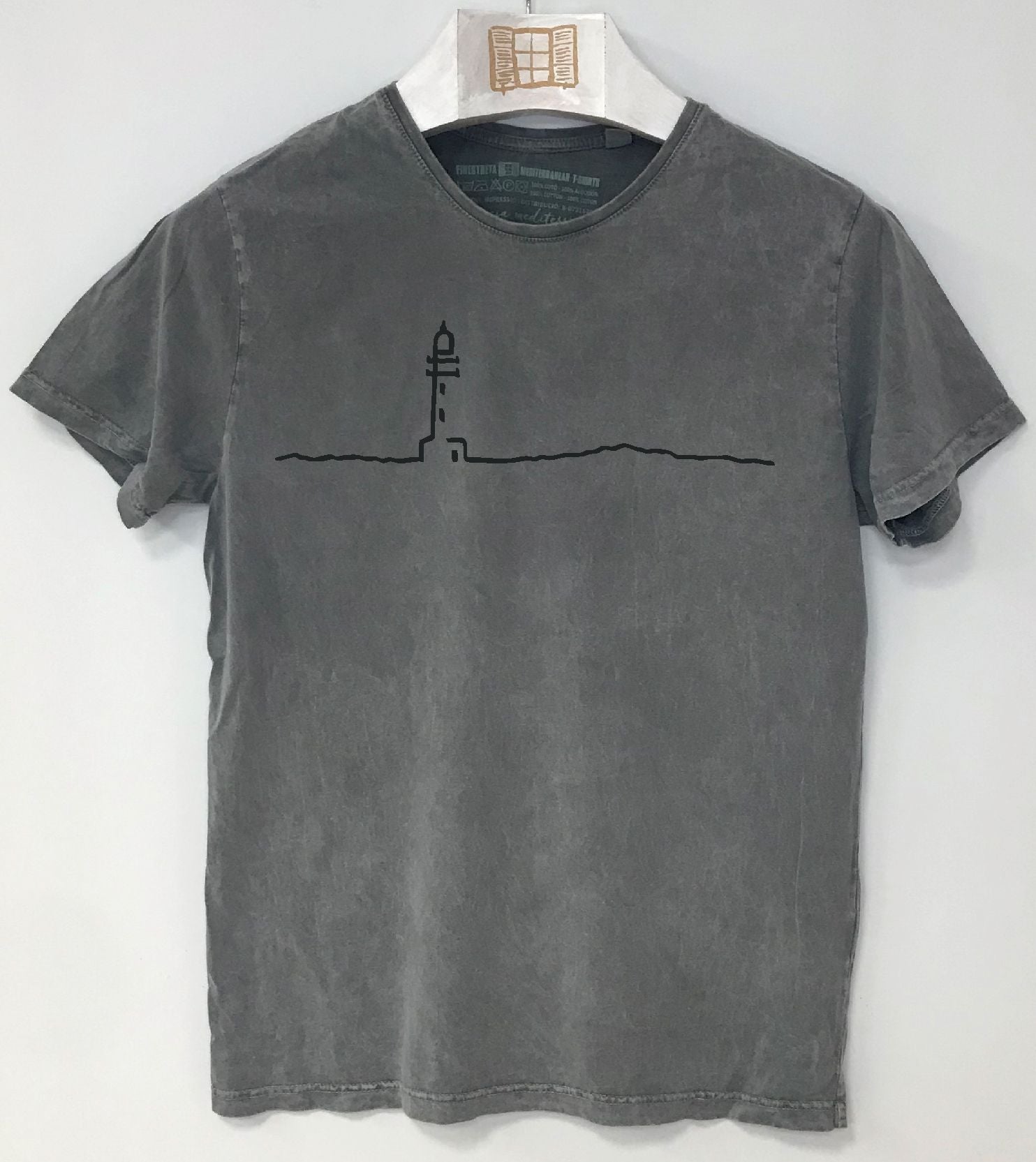 Camiseta manga corta Petit - piedra