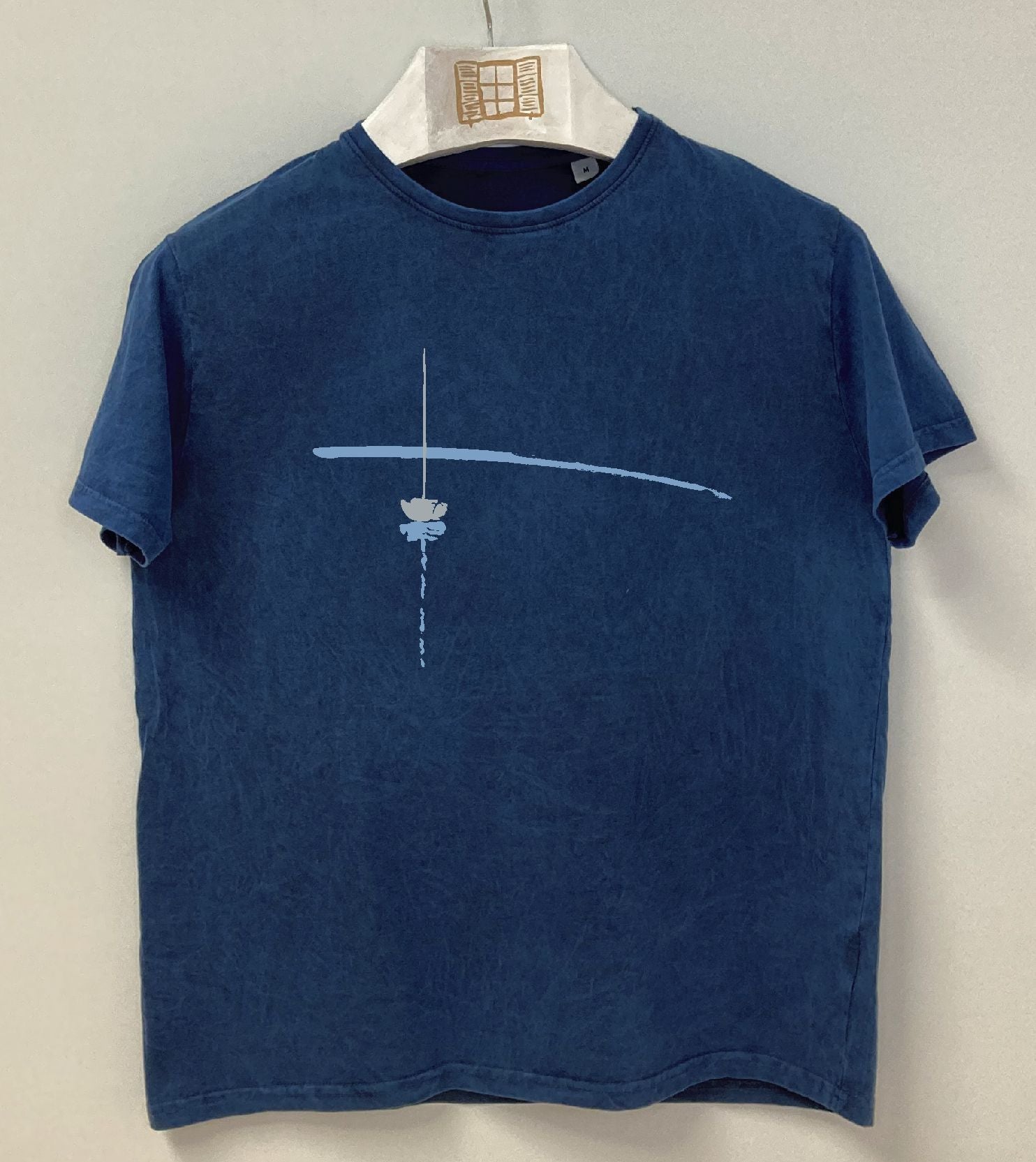 Camiseta manga corta Reposat - azul-marino