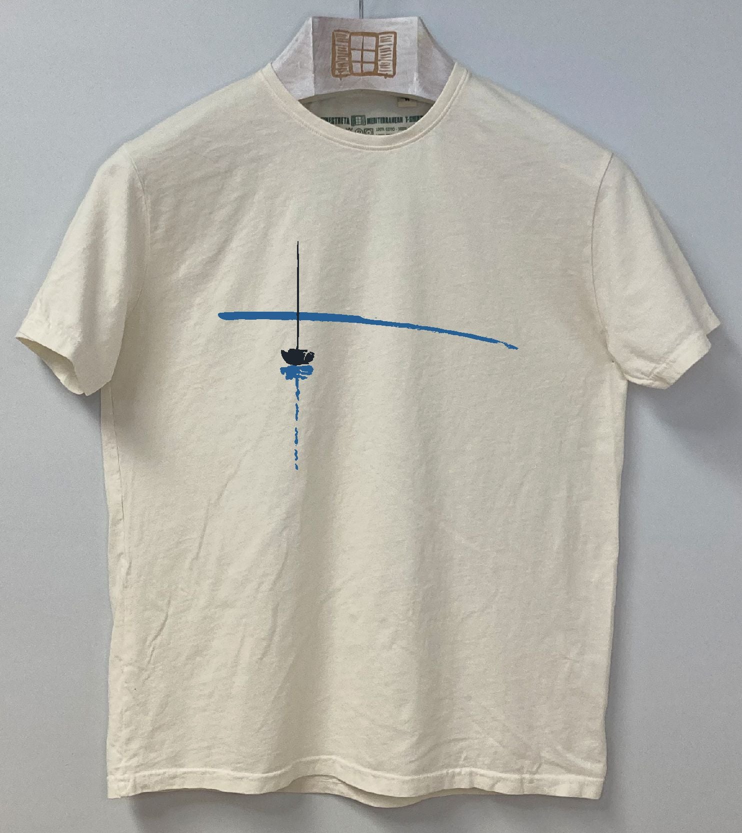 Camiseta manga corta Reposat - crudo