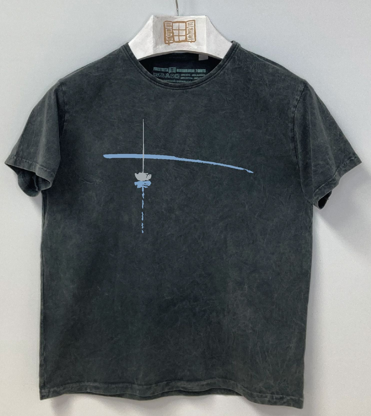 Camiseta manga corta Reposat - marengo