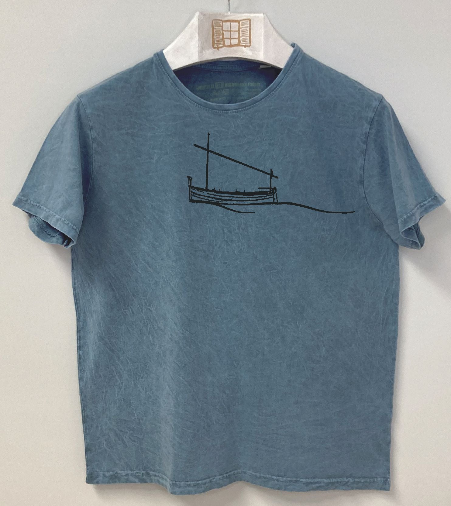 Camiseta manga corta Capvespre - aqua