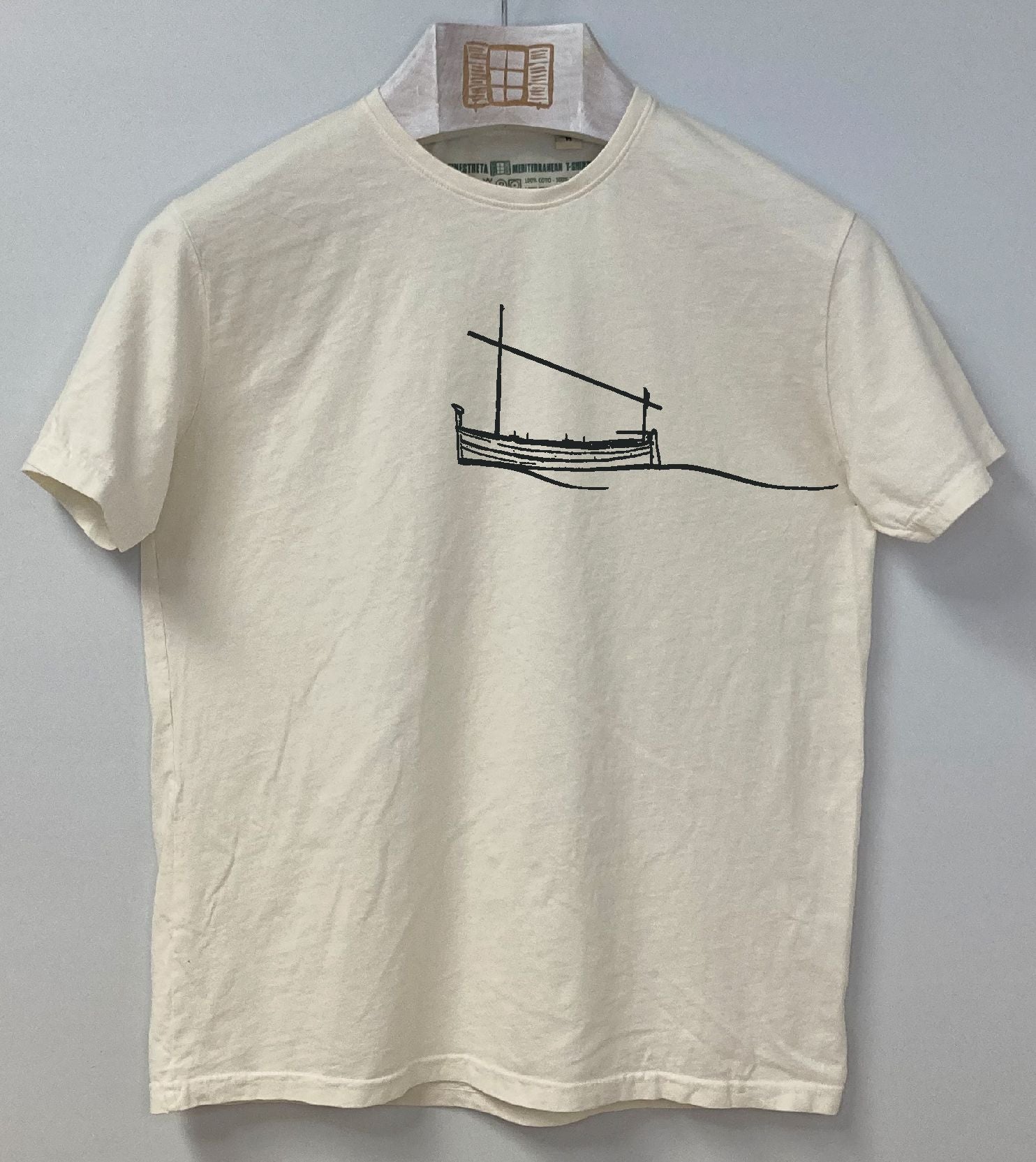 Camiseta manga corta Capvespre - crudo