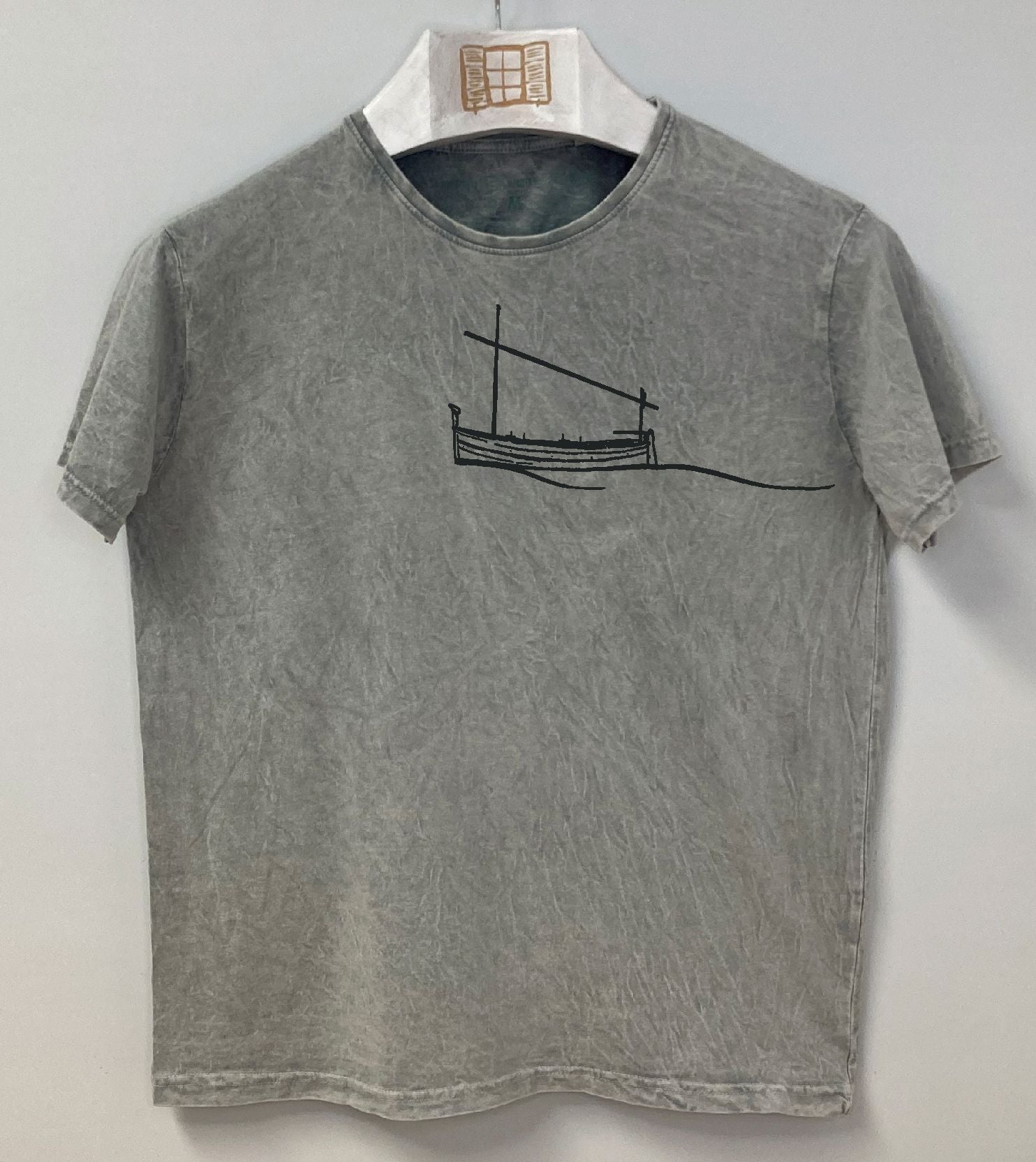 Camiseta manga corta Capvespre - gris