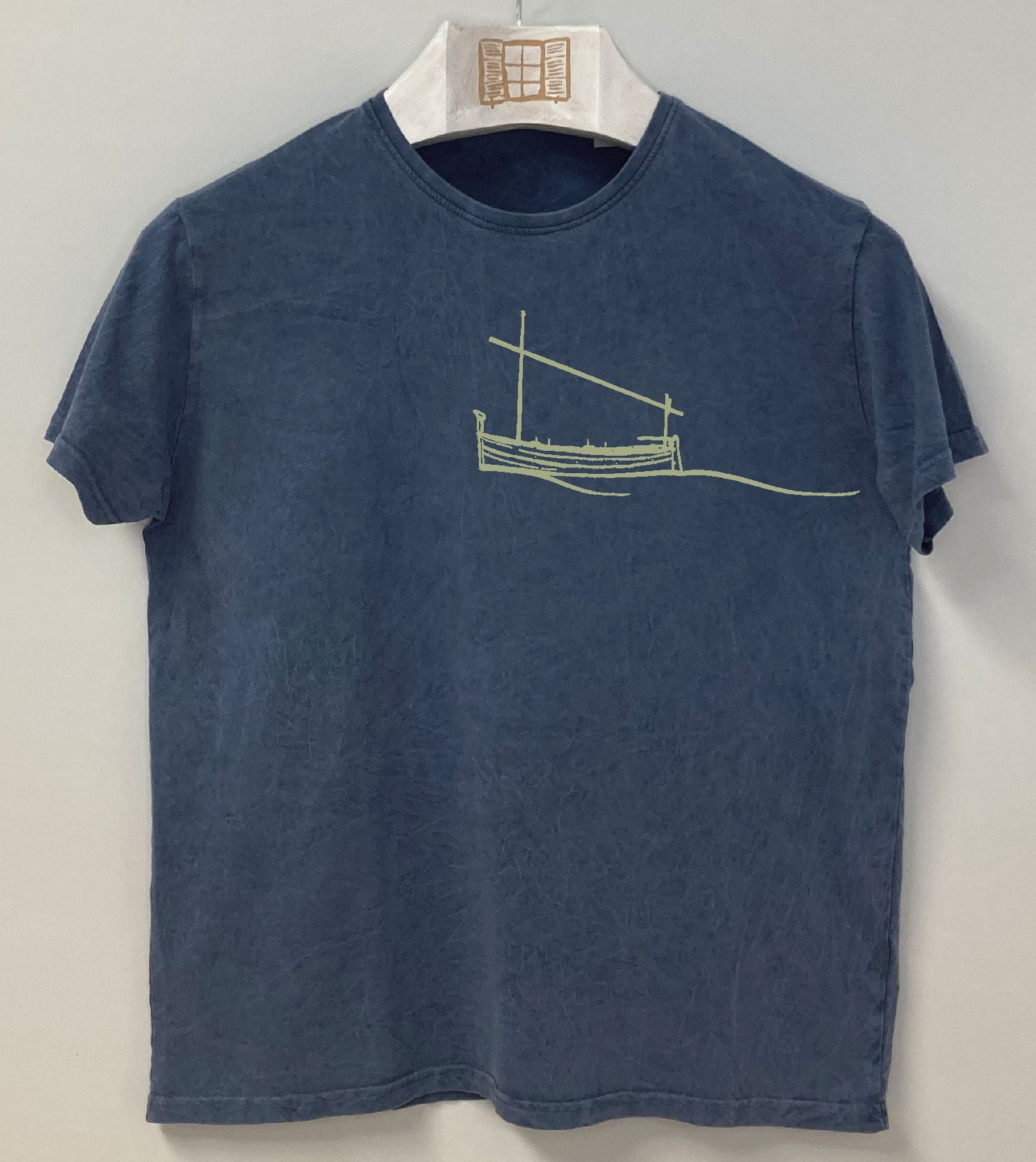 Camiseta manga corta Capvespre - indigo