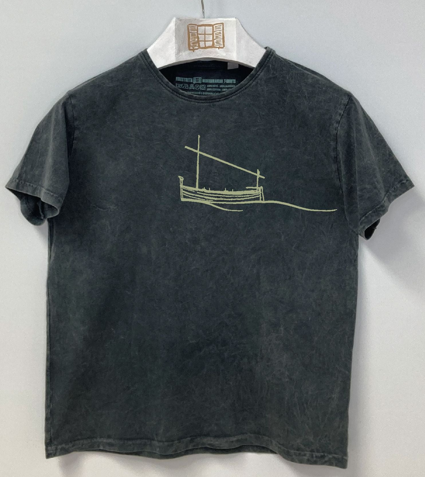 Camiseta manga corta Capvespre - marengo