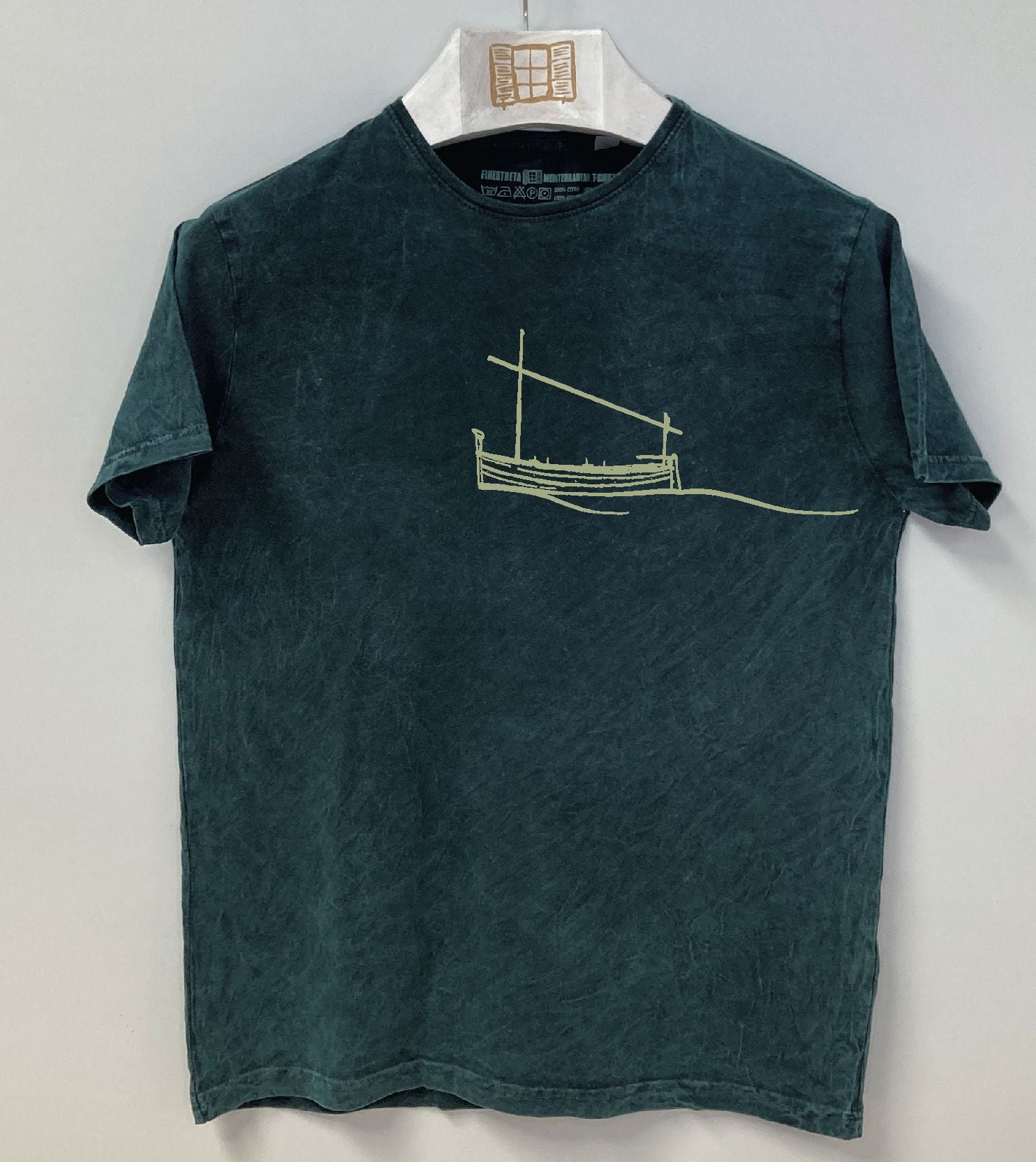 Camiseta manga corta Capvespre - plomo