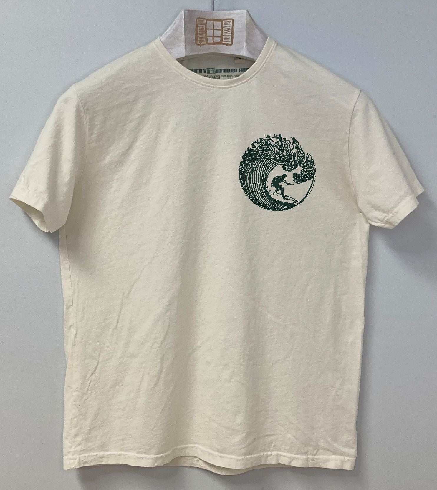 Camiseta manga corta Zarauz - crudo