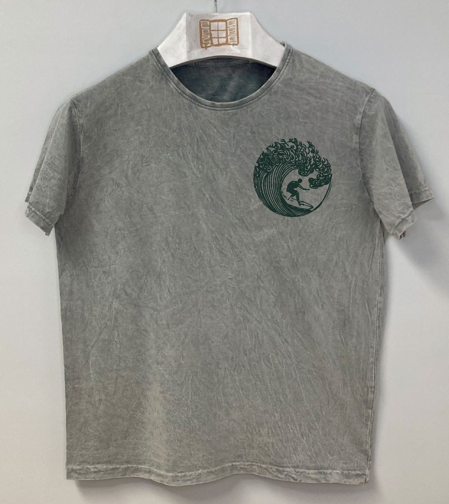 Camiseta manga corta Zarauz - gris