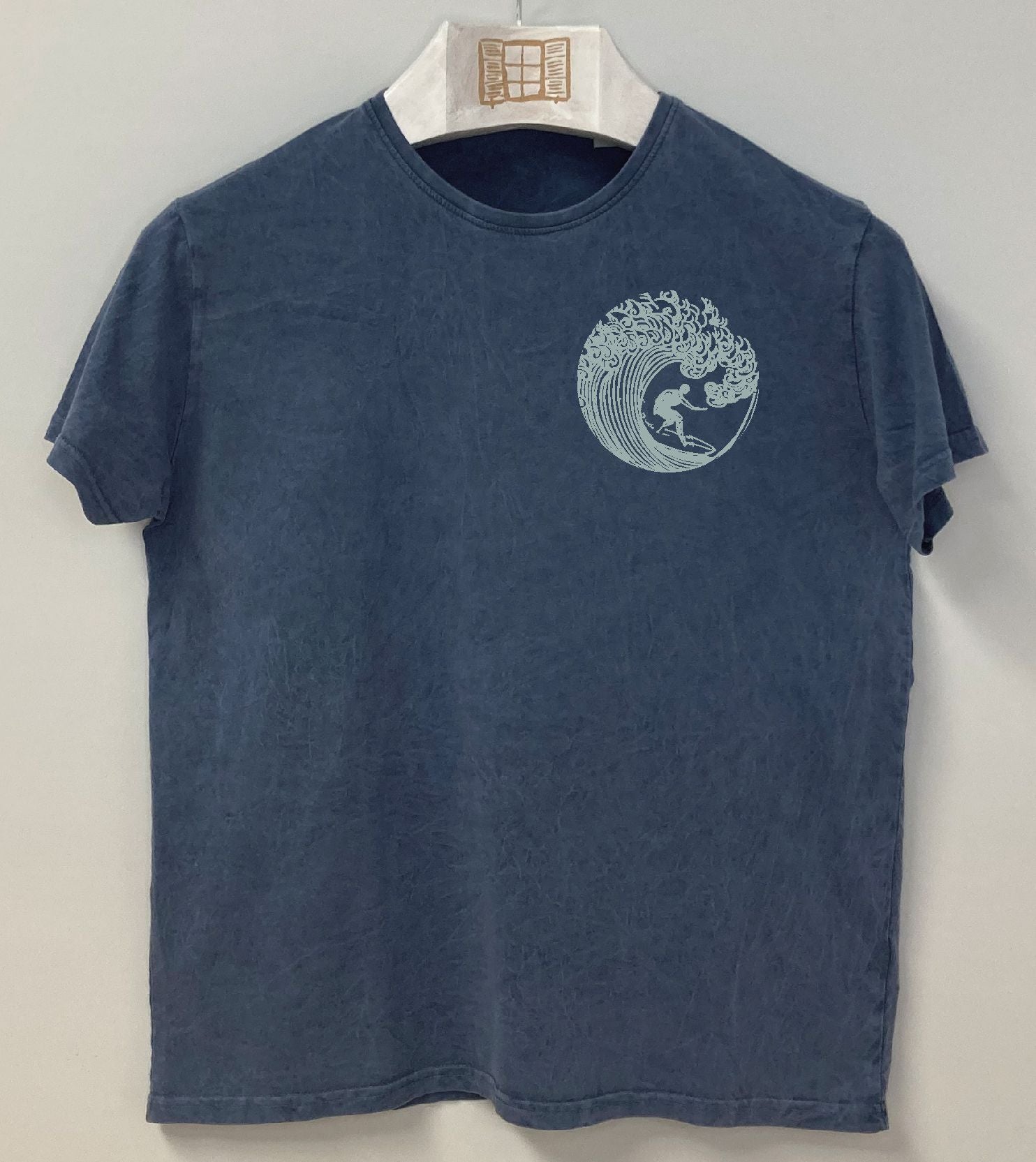 Camiseta manga corta Zarauz - indigo