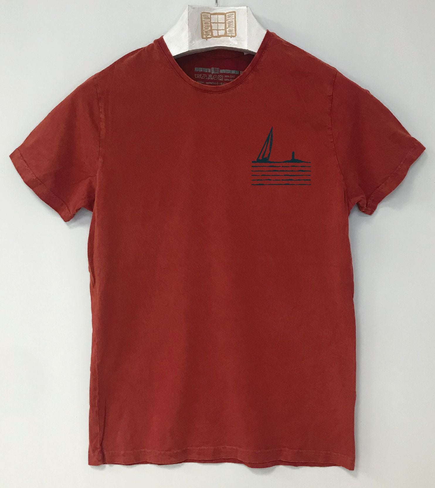 Camiseta manga corta Sea - arcilla