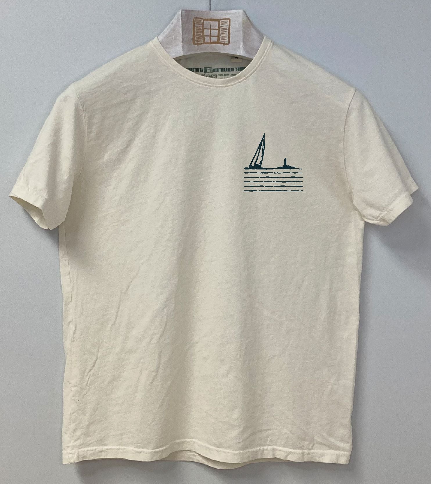 Camiseta manga corta Sea - crudo
