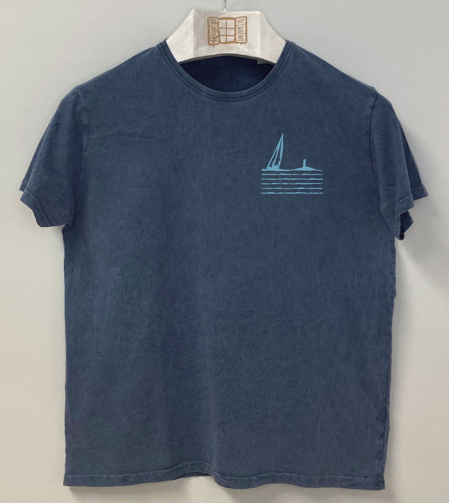 Camiseta manga corta Sea - indigo