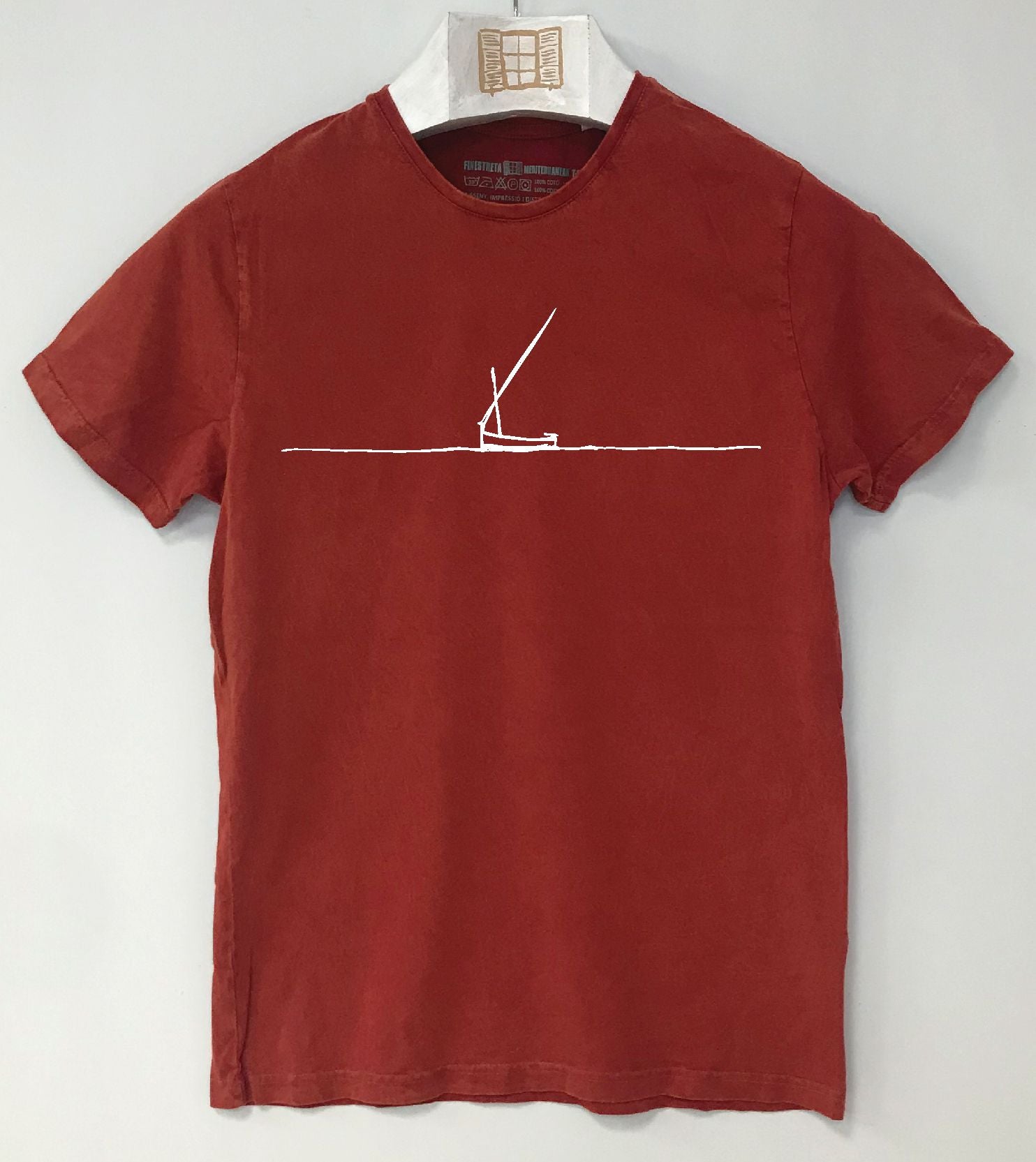 Camiseta manga corta Botet - arcilla