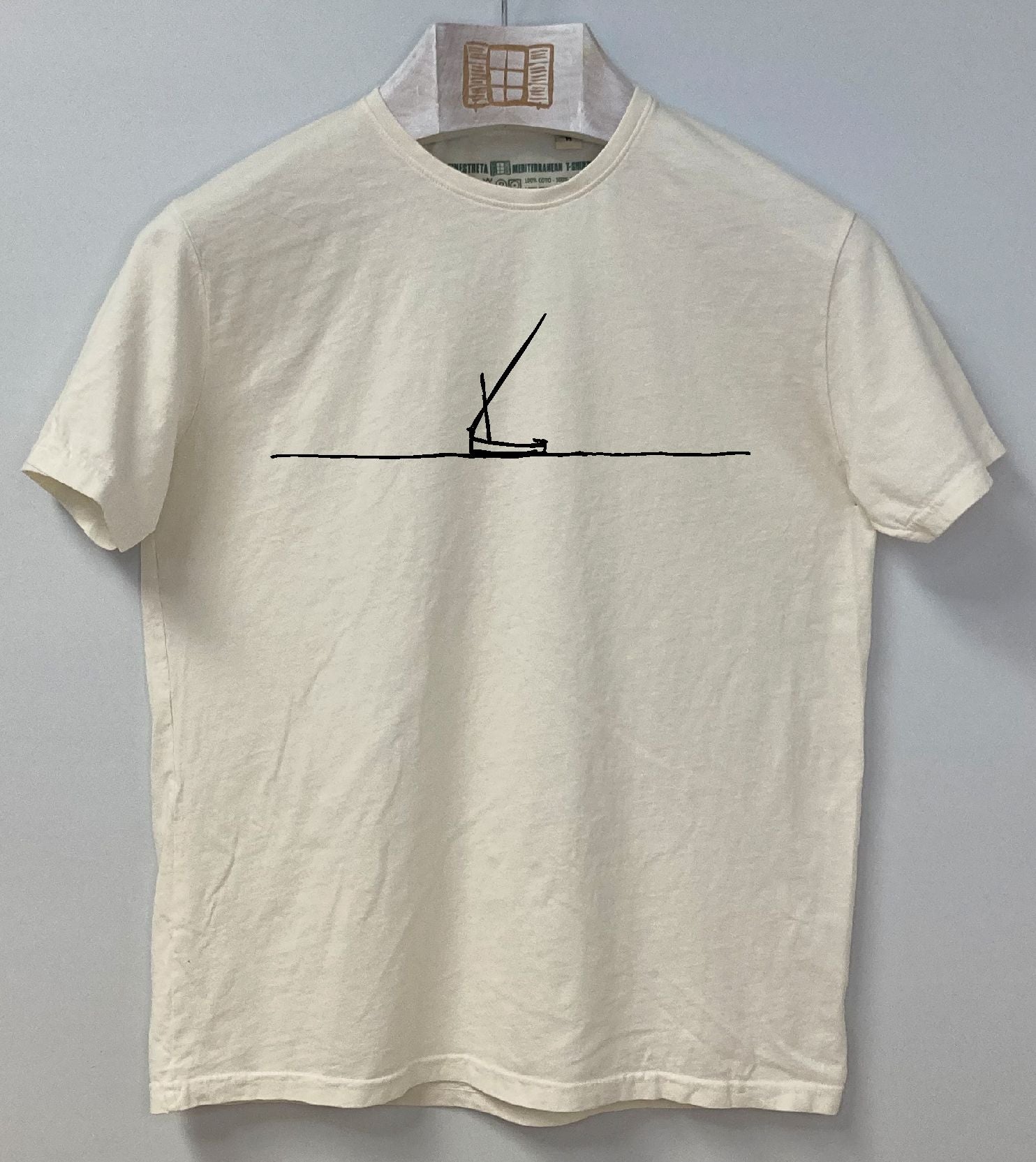 Camiseta manga corta Botet - crudo