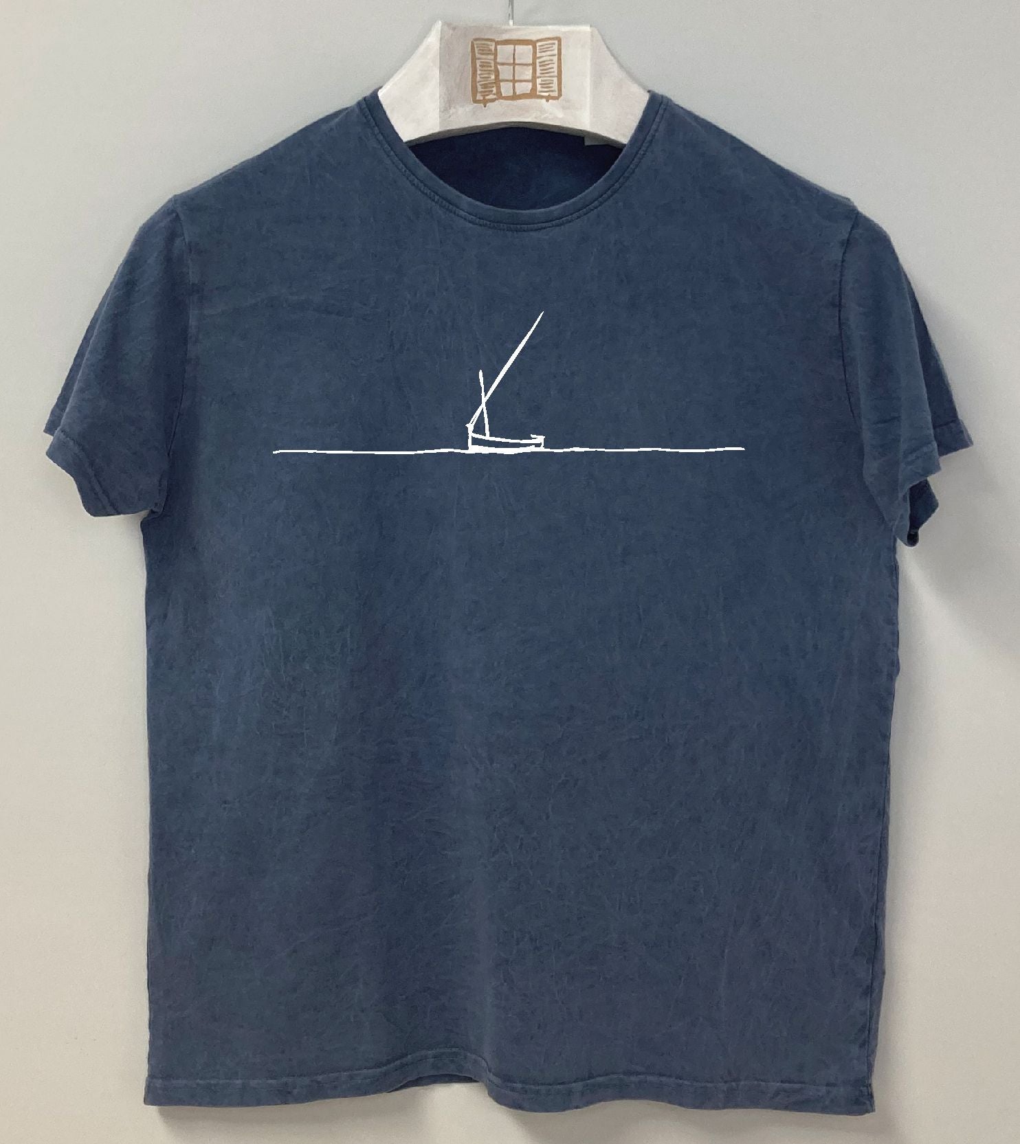 Camiseta manga corta Botet - indigo