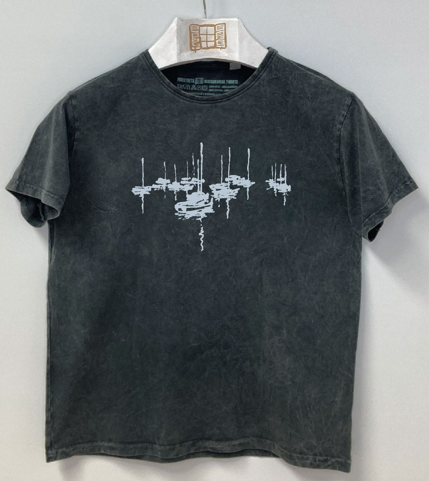 Camiseta manga corta Amarrats - marengo