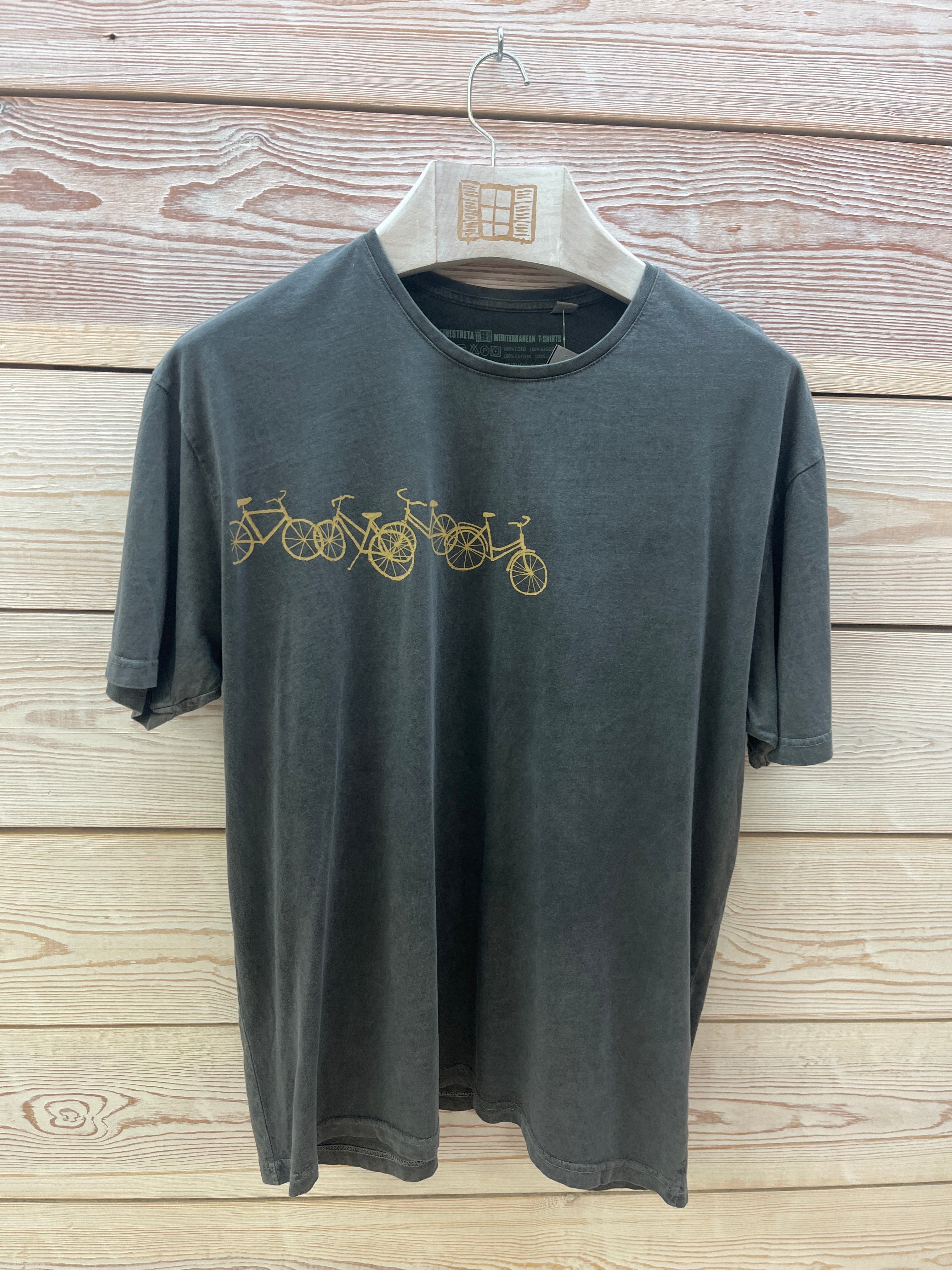 Camiseta manga corta Hombre Outlet talla XXL color Marengo